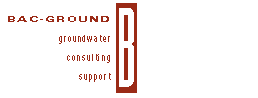 BAC-GROUND Groundwater Consulting Support